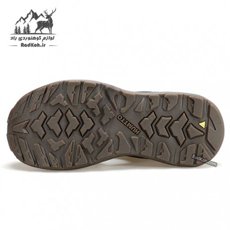 صندل هامتو مردانه مدل 750481A-2 رنگ مشکی/خاکستری