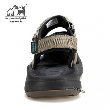 صندل طبیعت گردی مردانه هامتو مدل 750481A-2 رنگ مشکی/خاکستری