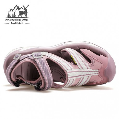 صندل طبیعت گردی زنانه هومتو مدل 750481B-3 رنگ یاسی