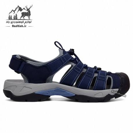 صندل پیاده روی مردانه هامتو مدل 710445A-18 رنگ سرمه ای/طوسی