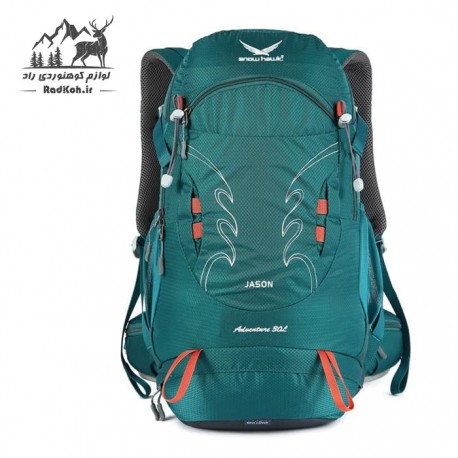 کوله پشتی کوهنوردی 30 لیتری snowhawk KA-1869 رنگ سبز