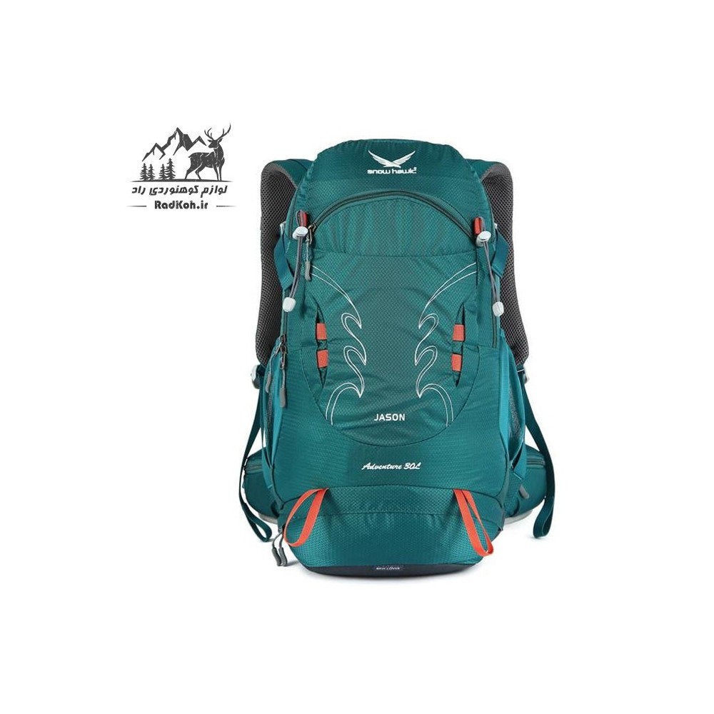 کوله پشتی کوهنوردی 30 لیتری snowhawk KA-1869 رنگ سبز