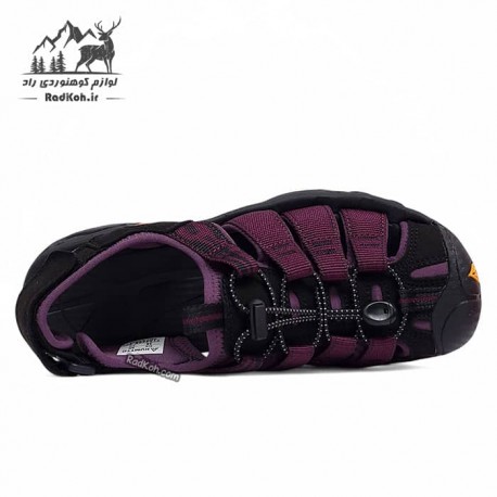 صندل طبیعت گردی زنانه هومتو مدل 710445B-20 رنگ بنفش