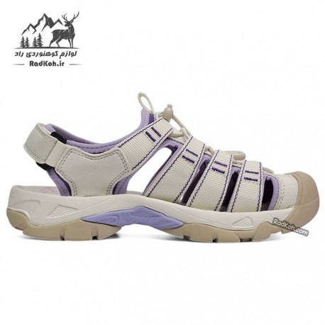 صندل زنانه مدل 710445B-23 رنگ کرم(بژ)/یاسی