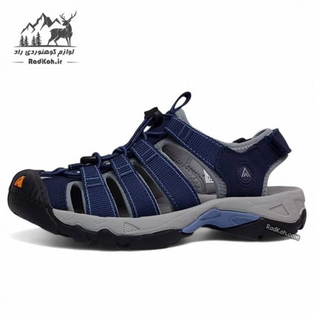 صندل پیاده روی زنانه هامتو مدل 710445B-25 رنگ طوسی/سرمه ای