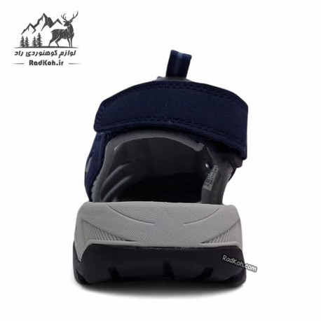 صندل زنانه مدل 710445B-25 رنگ طوسی/سرمه ای