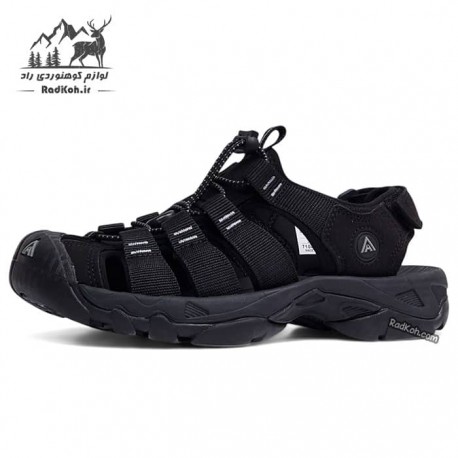 صندل طبیعت گردی زنانه هامتو مدل 710445B-16 رنگ مشکی