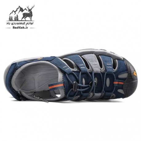 صندل طبیعت گردی مردانه هومتو مدل humtto 710445A-2 رنگ سرمه ای