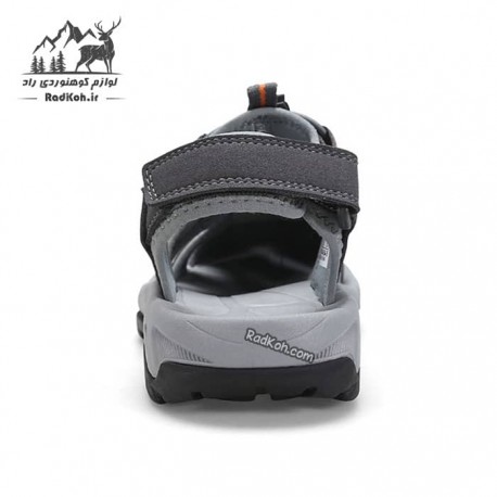 صندل مردانه همتو مدل 710445A-5 رنگ خاکستری