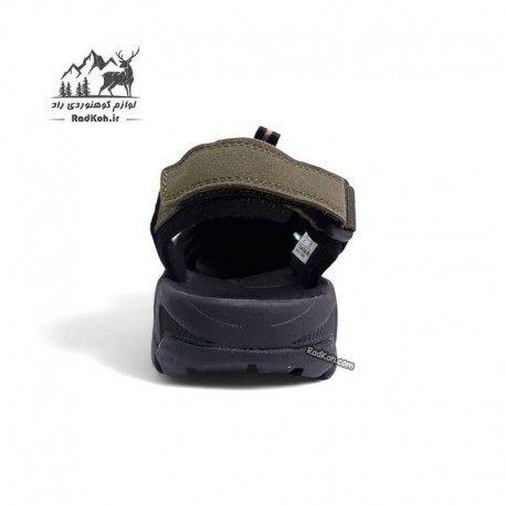 صندل ساحل نوردی مردانه هومتو مدل 710445A-8 رنگ سبز/مشکی