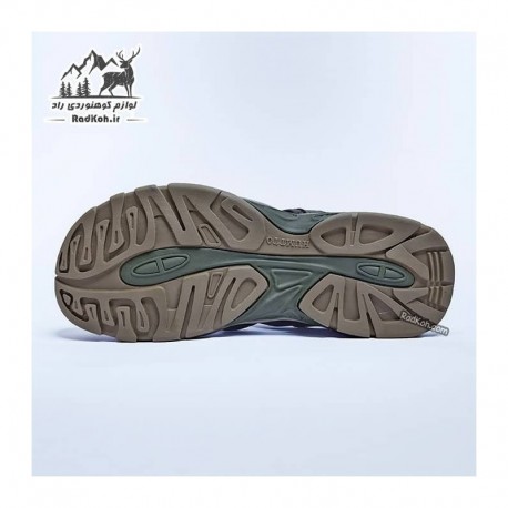 صندل هامتو مردانه مدل 710445A-13 رنگ سبز زیتونی