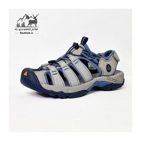 صندل آبی مردانه هامتو مدل 710445A-15 رنگ طوسی/آبی