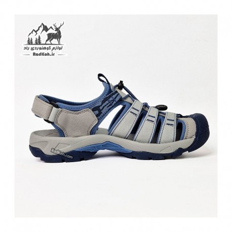 صندل پیاده روی هامتو مدل 710445A-15 رنگ طوسی/آبی