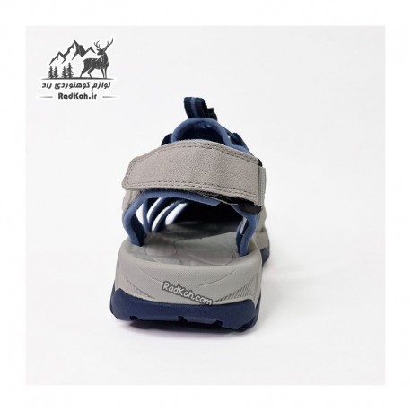 صندل مردانه مدل 710445A-15 رنگ طوسی/آبی