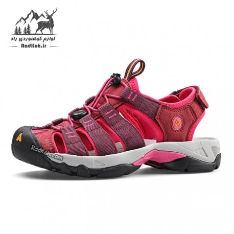 صندل هامتو مدل 710445B-2 رنگ زرشکی