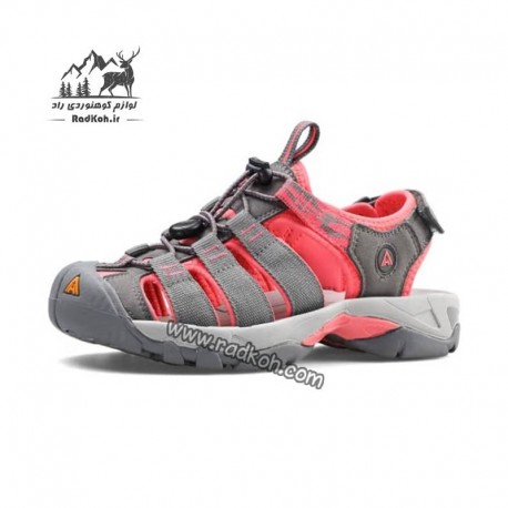 صندل طبیعت گردی هامتو مدل 710445B-3 رنگ طوسی/صورتی