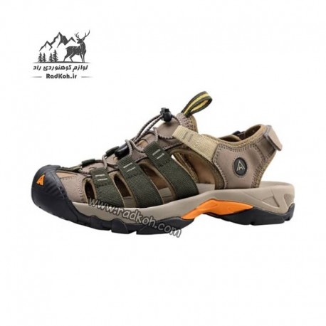 صندل رانینگ زنانه هامتو مدل 710445B-4 رنگ خاکی/سبز