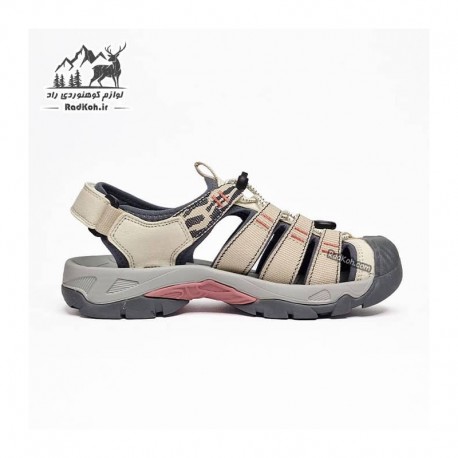 صندل هامتو مدل 710445B-15 رنگ بژ/خاکستری