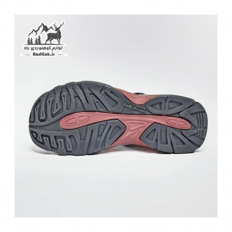 صندل هامتو زنانه مدل 710445B-15 رنگ بژ/خاکستری