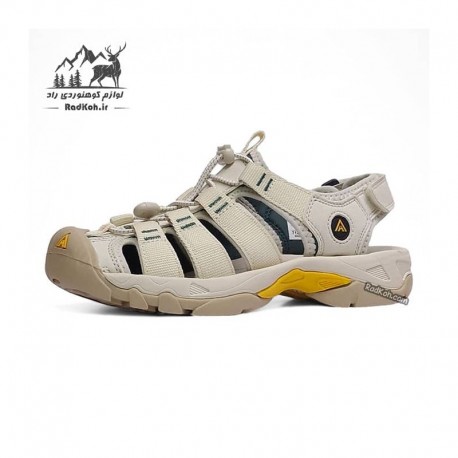 صندل پیاده روی همتو زنانه مدل 710445B-19 رنگ کرم(بژ)/نارنجی