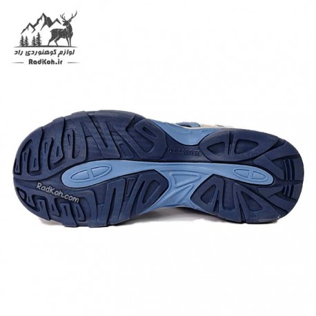 صندل زنانه هامتو مدل 710445B-27 رنگ طوسی/آبی