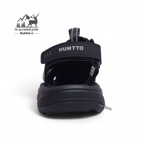 صندل طبیعت گردی همتو مردانه مدل 750303A-2 رنگ مشکی