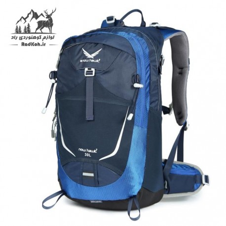 خرید کوله پشتی کوهنوردی 30 لیتری snowhawk KA-1752 رنگ سرمه ای