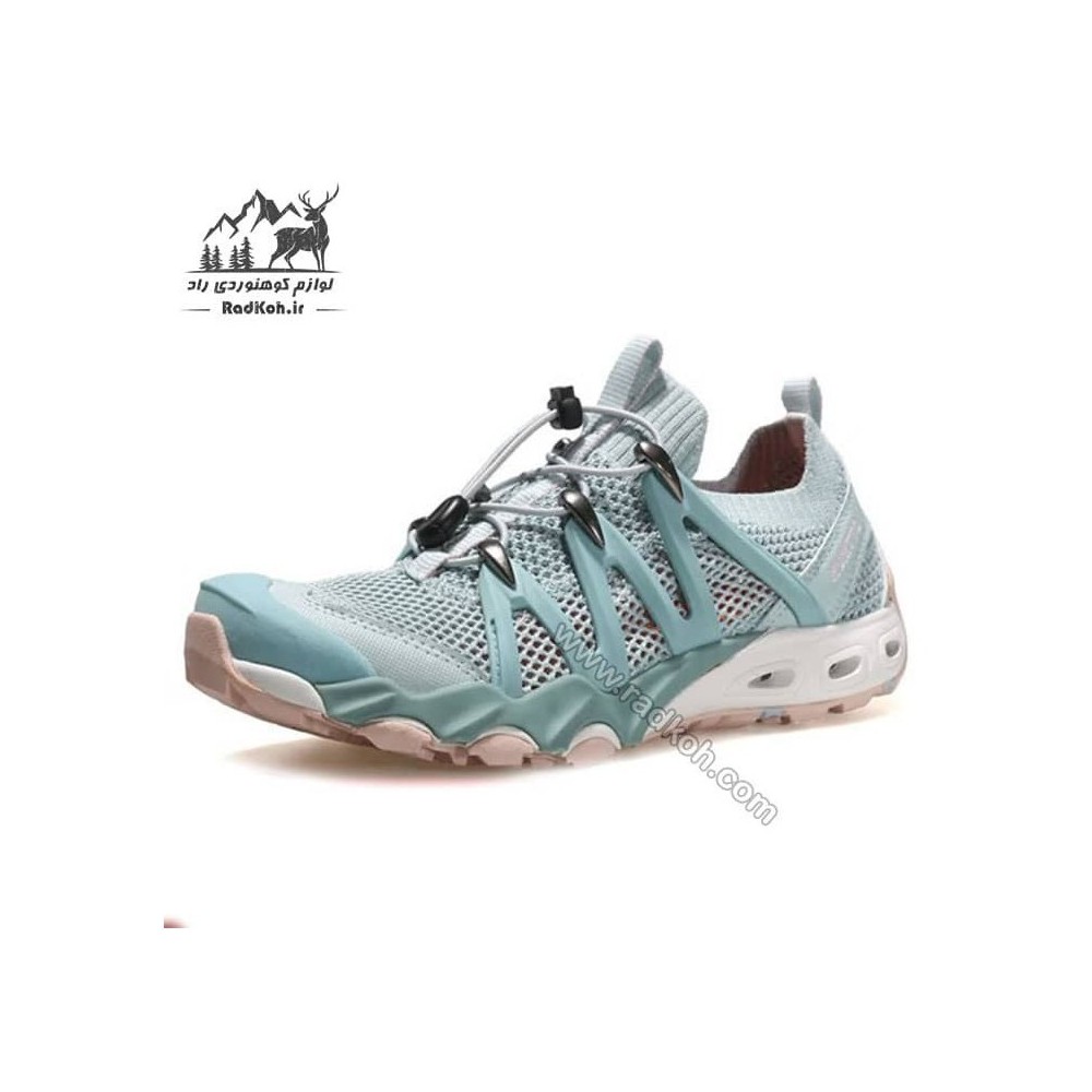 کفش رانینگ هامتو زنانه مدل 1-620829B رنگ آبی فیروزه ای