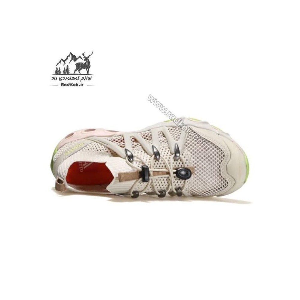 کفش هامتو مدل 620829B-2 رنگ کرم(بژ)/سبز
