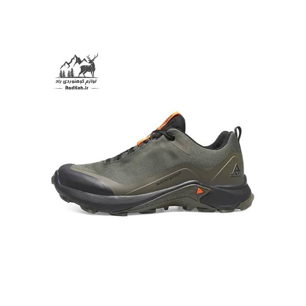 کفش مردانه هامتو 110396A-3 رنگ سبز زیتونی