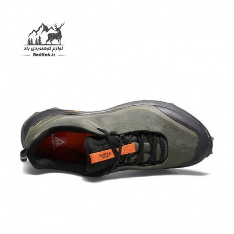 کفش مردانه هومتو 110396A-3 رنگ سبز زیتونی	