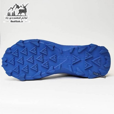 کفش هامتو مردانه طبیعت گردی مدل 110396A-11 رنگ طوسی/آبی