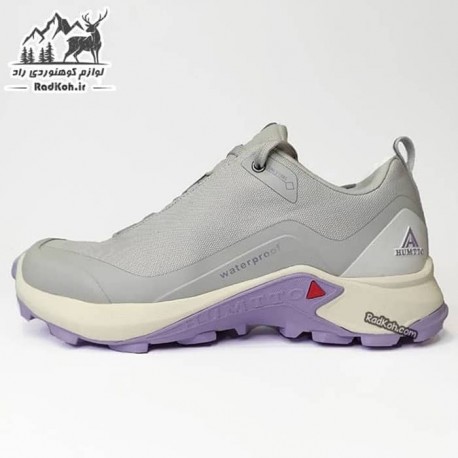 کفش هامتو زنانه مدل 110396B-14 رنگ طوسی/بنفش