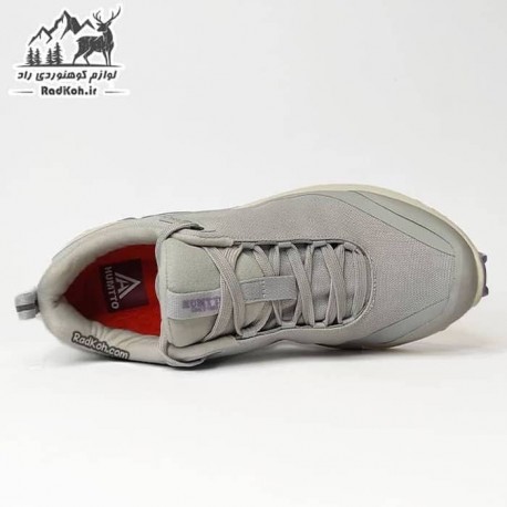 کفش پیاده روی زنانه هامتو مدل 110396B-14 رنگ طوسی/بنفش