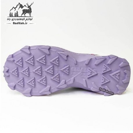 کفش اسپرت زنانه هامتو مدل 110396B-14 رنگ طوسی/بنفش