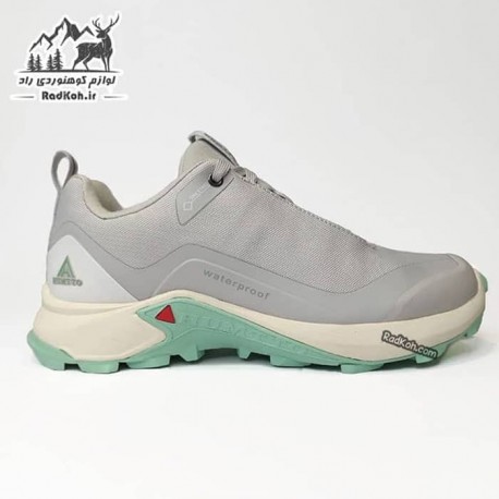 کفش زنانه پیاده روی هامتو مدل 110396B-16 رنگ طوسی/سبز