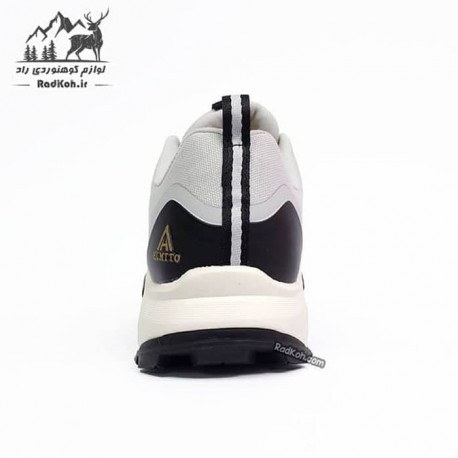 کتانی هومتو زنانه humtto مدل 110396B-17 رنگ طوسی/مشکی