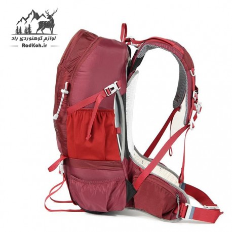 کوله پشتی طبیعت گردی 38 لیتری snowhawk KA-1713 رنگ زرشکی