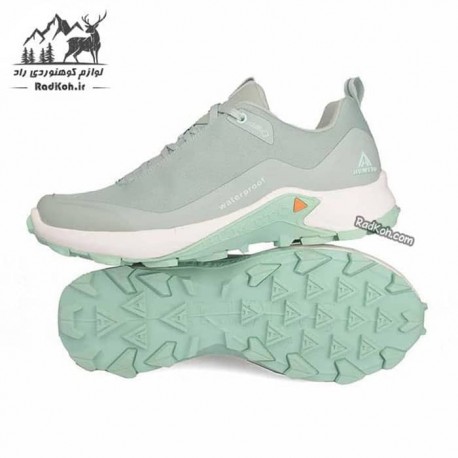 کفش هامتو مدل  110396B-12 رنگ سبز صابونی