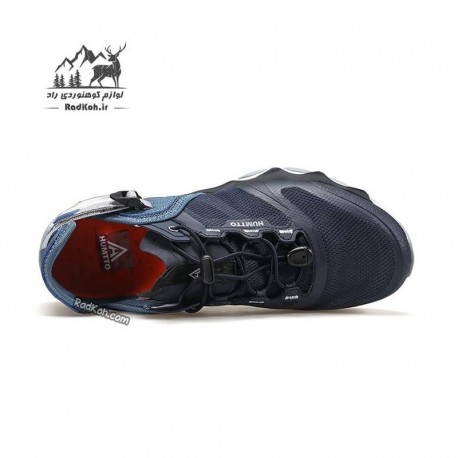 صندل پیاده روی مردانه هومتو مدل 630551A-2 رنگ سرمه ای/آبی فیروزه ای