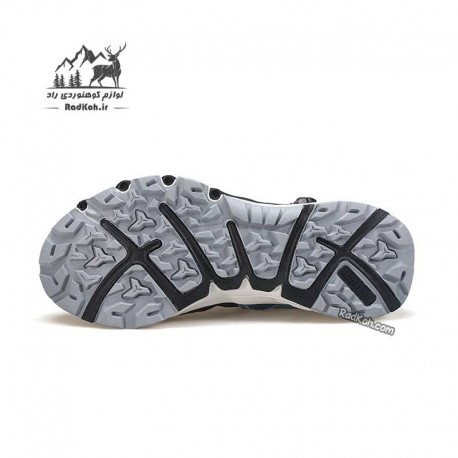 کفش هامتو مردانه مدل 630551A-2 رنگ سرمه ای/آبی فیروزه ای