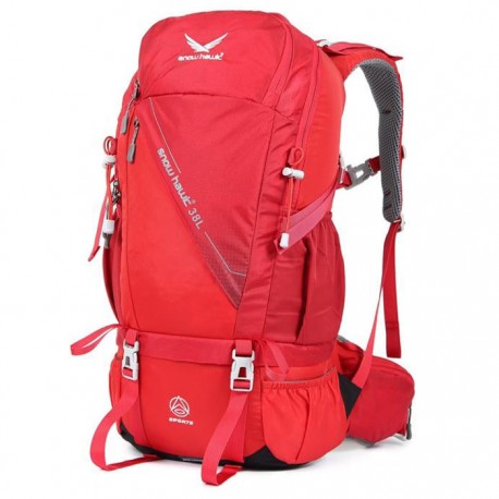 خرید کوله پشتی کوهنوردی 38 لیتری snowhawk KA-1713 رنگ قرمز