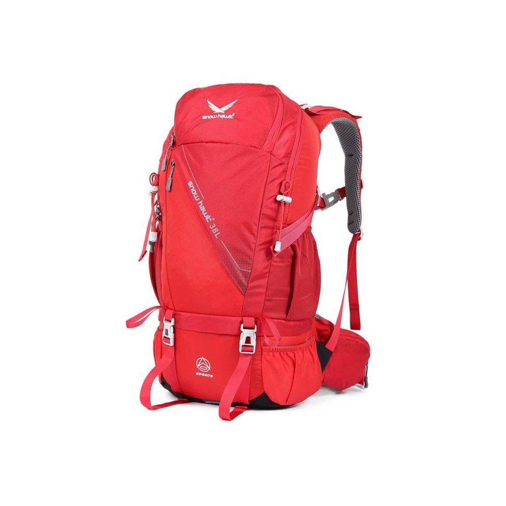 خرید کوله پشتی کوهنوردی 38 لیتری snowhawk KA-1713 رنگ قرمز