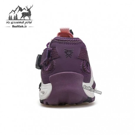 صندل زنانه همتو مدل humtto 630551B-4 رنگ بنفش تیره/صورتی