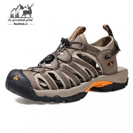 صندل مردانه پیاده روی هامتو مدل 710442A-3 رنگ قهوه ای