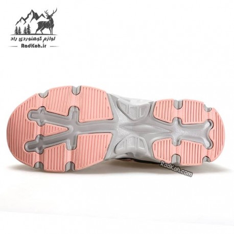 کفش هامتو مدل 610049B-2 رنگ خاکستری/صورتی روشن