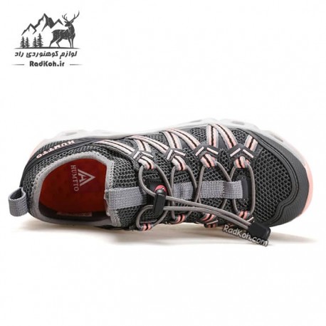 کفش هومتو زنانه مدل 610049B-2 رنگ خاکستری/صورتی روشن