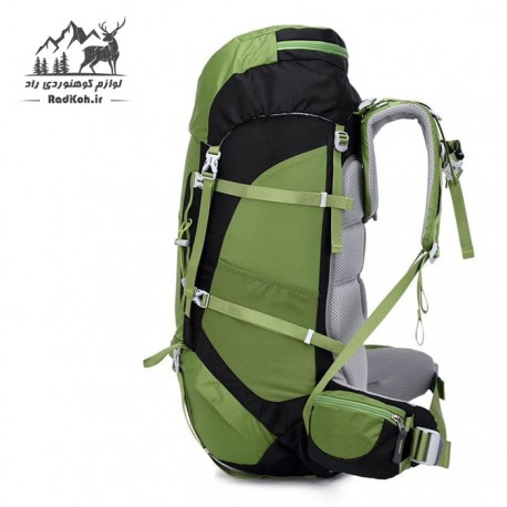 کوله پشتی کوهنوردی 45+5 لیتری snowhawk k2-Star رنگ سبز