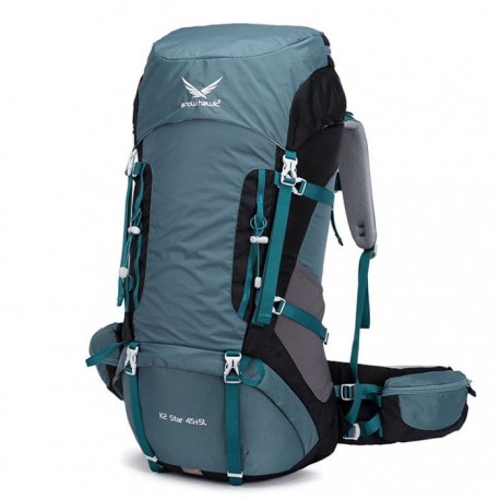 خرید کوله پشتی 45+5 لیتری snowhawk k2-Star رنگ سبز کله غازی