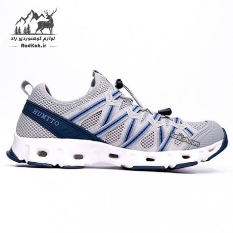 صندل پیاده روی مردانه هومتو مدل 610049A-10 رنگ طوسی/سرمه ای